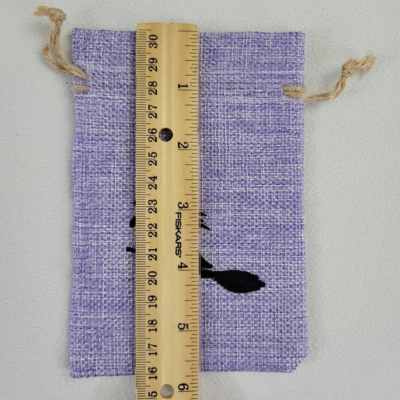 Lot of 40+ Halloween Theme Burlap Bags With Jute Drawstring - Picture 7 of 8